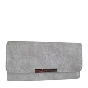 Tahari Gray Large Designer Wallet